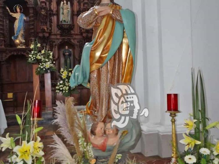 Con peregrinación, misantecos celebran restauración a la Virgen de la Concepción