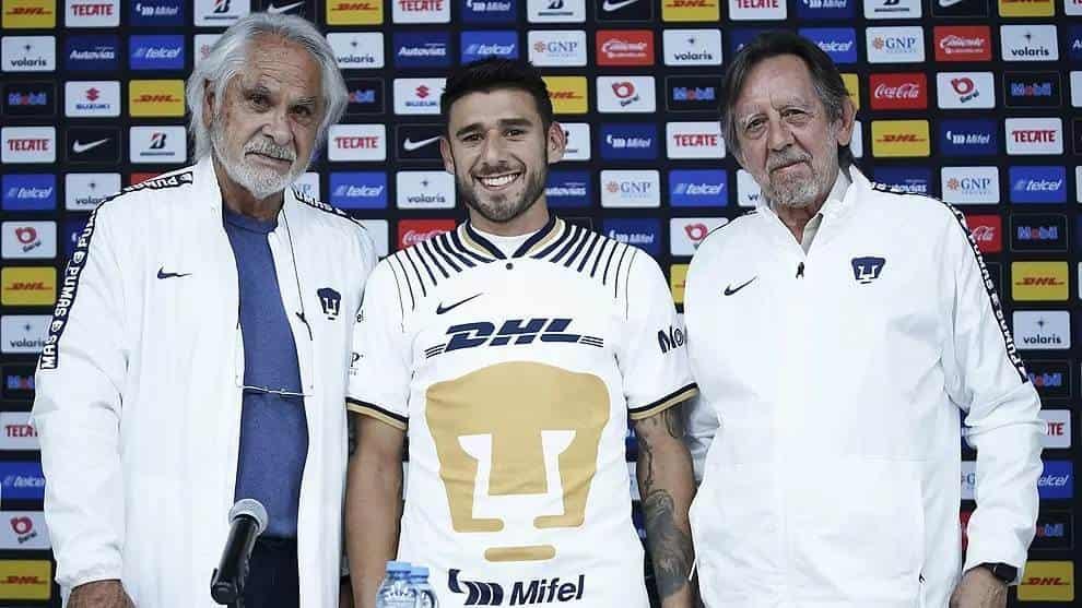 Eduardo Salvio dice que quiere títulos de campeón con Pumas