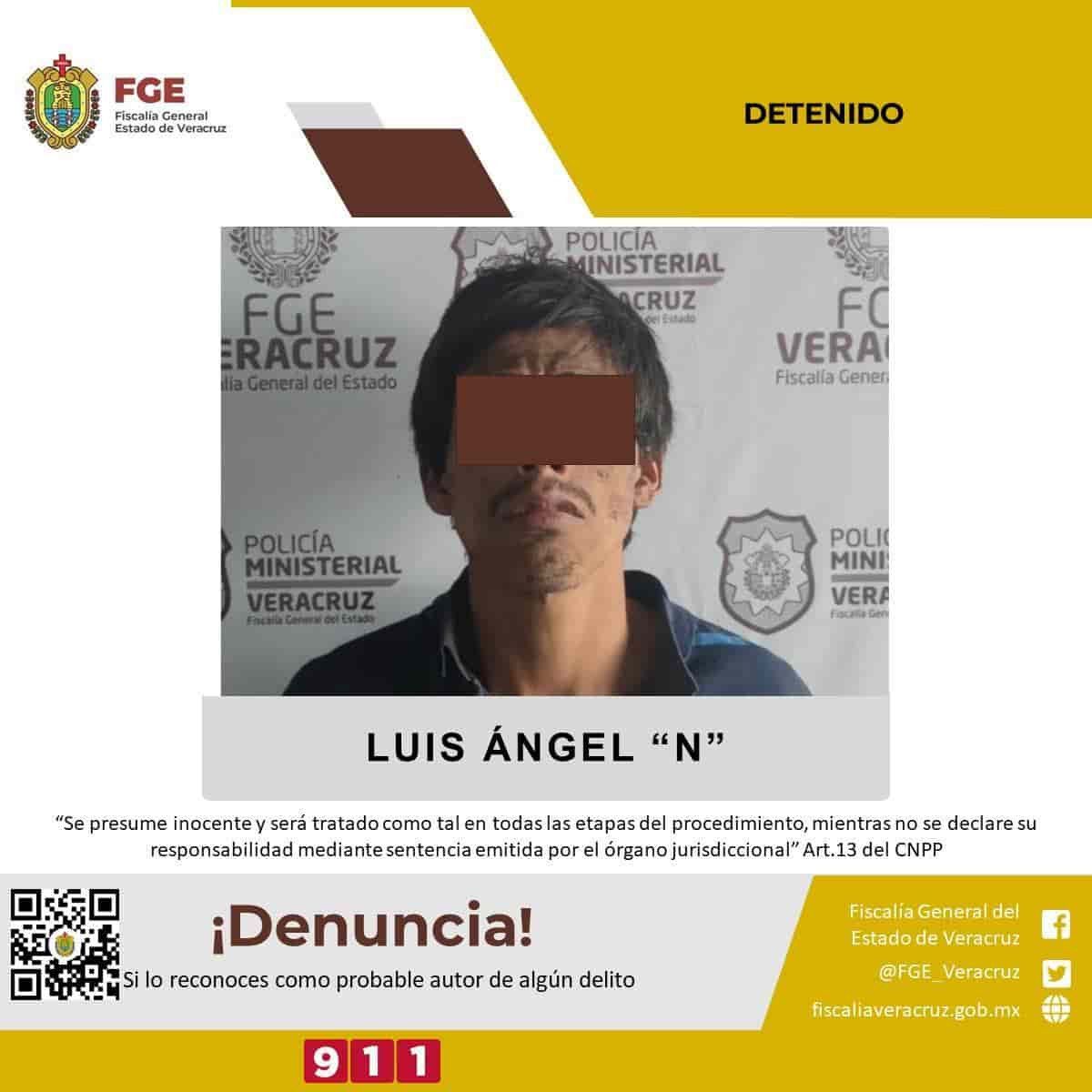 Detienen a Luis ‘N’, presunto asesino de Alan, en Orizaba