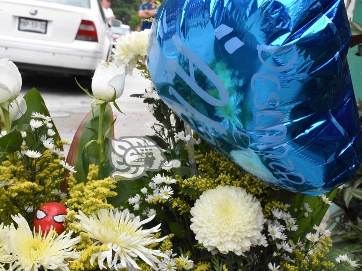 Instalan altar en memoria de Alan, niño de 12 años asesinado en Orizaba