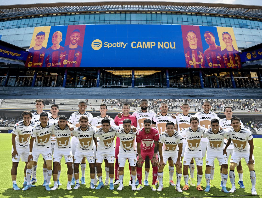 Pumas jugará contra Barcelona por el Trofeo Joan Gamper