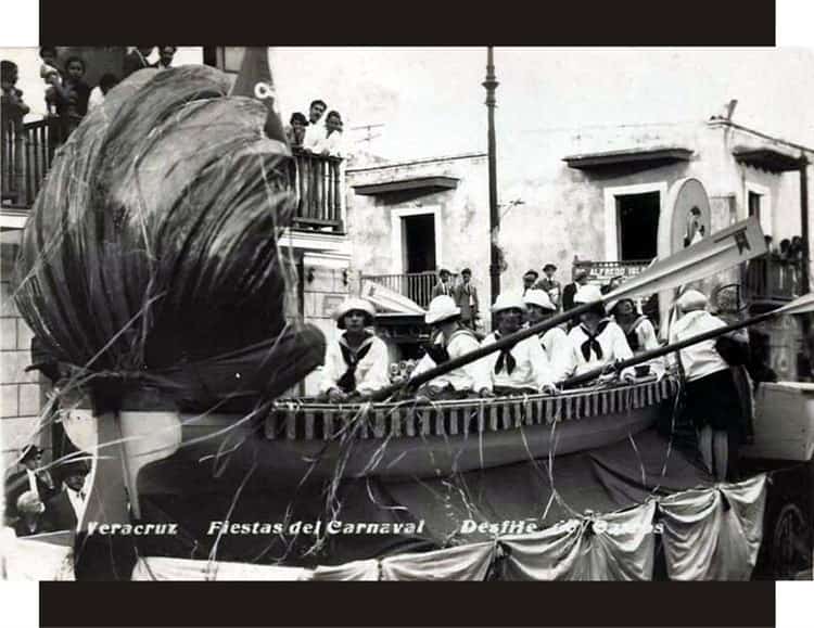 Así era el Carnaval de Veracruz en los años 20