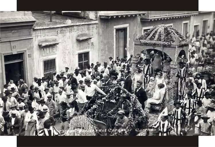 Así era el Carnaval de Veracruz en los años 20