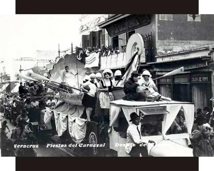 Así era el Carnaval de Veracruz en los años 20