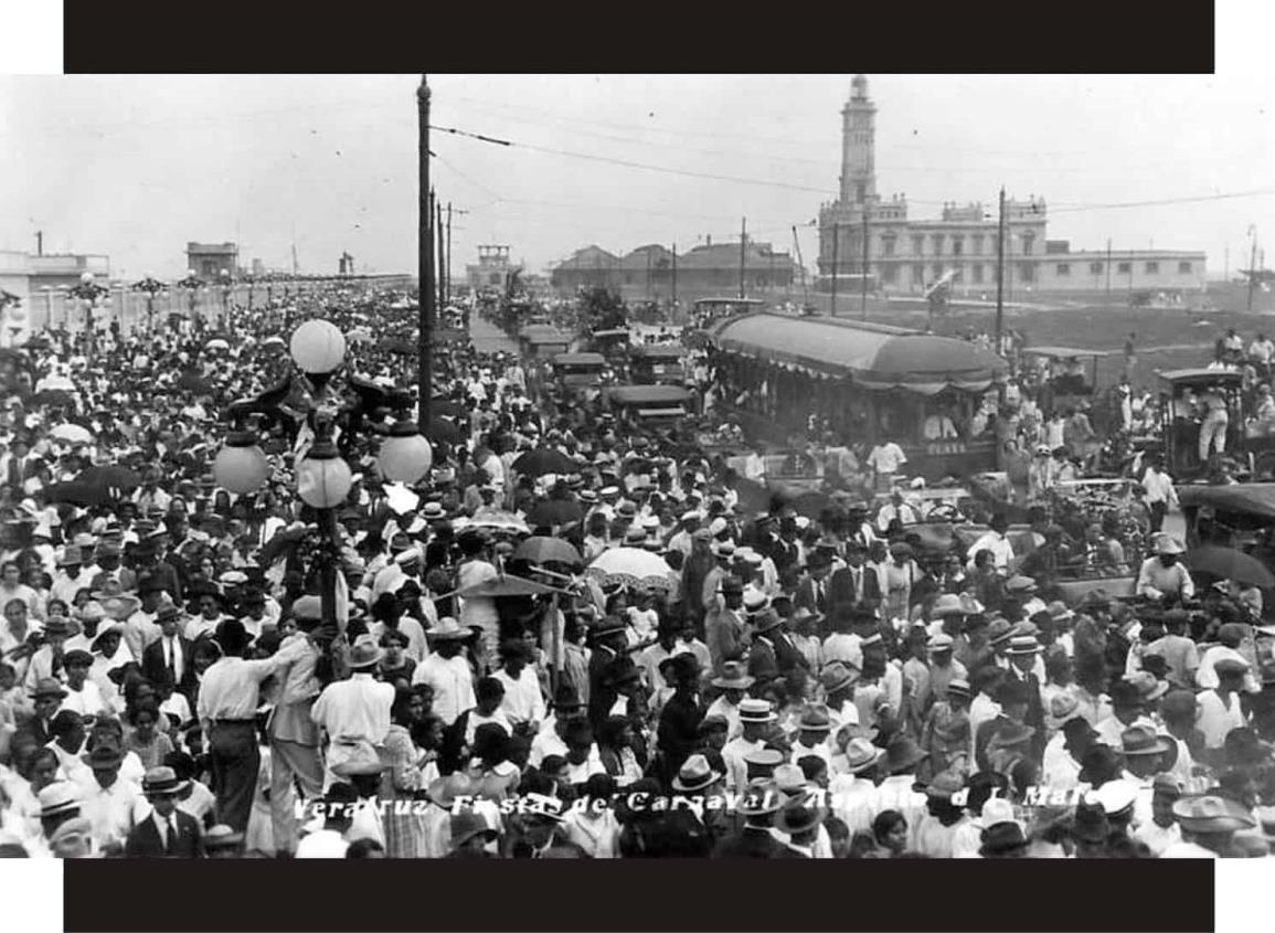 Así era el Carnaval de Veracruz en los años 20