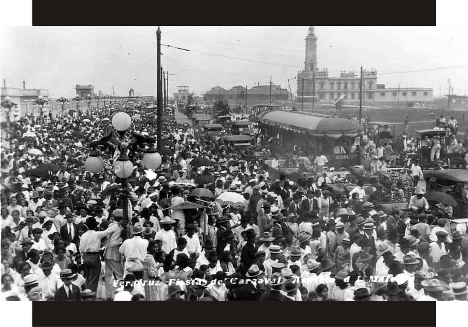 Así era el Carnaval de Veracruz en los años 20