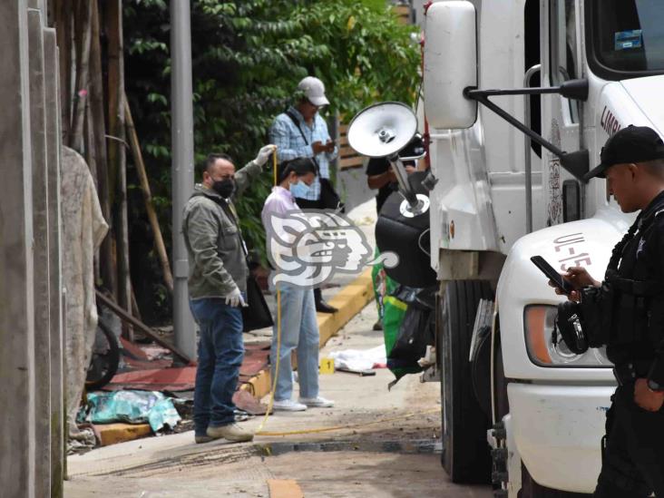 ¡Tragedia! Camión de basura arrolla a abuelita en Río Blanco