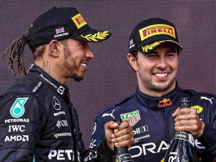 Lewis Hamilton se rinde ante Checo Pérez y disfruta competencia