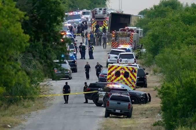 Serían 6 los migrantes veracruzanos cuya muerte se confirmó en tráiler en Texas