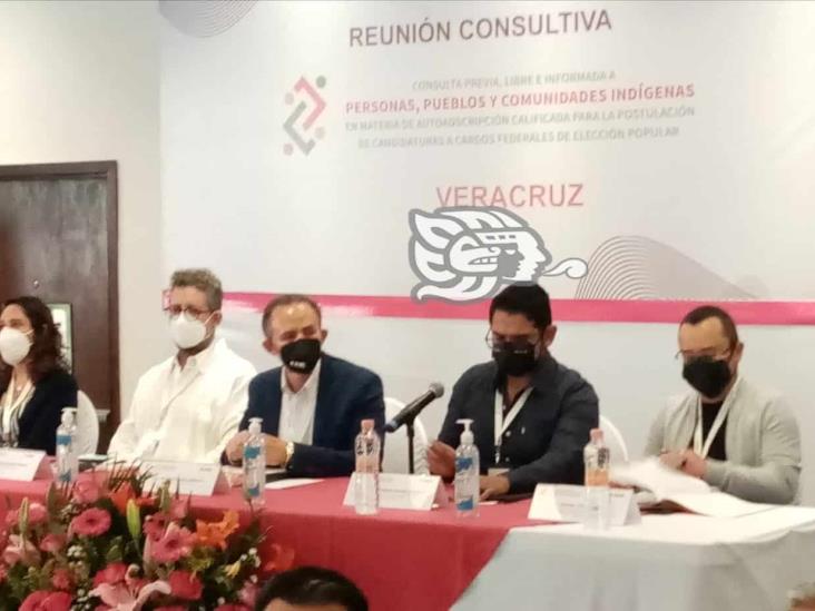 Realiza INE reunión consultiva con pueblos indígenas del centro de Veracruz