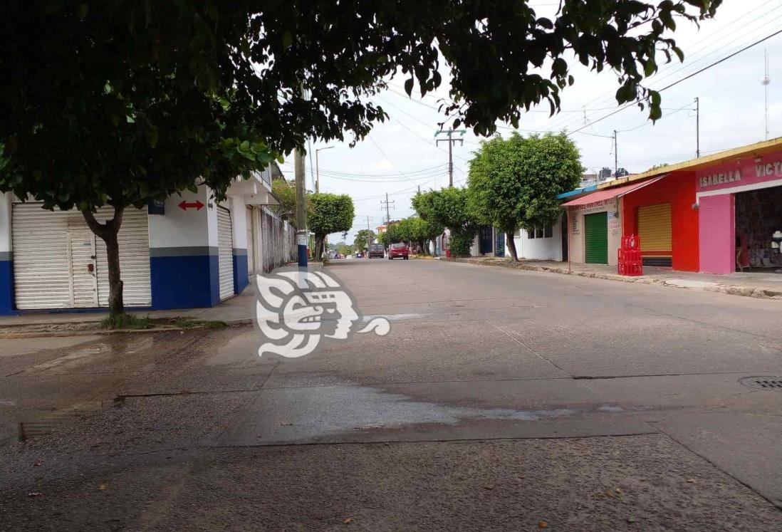 Reportan hasta 4 fugas de agua a la semana en Jáltipan
