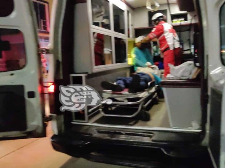Arrollan a pareja en motocicleta en crucero de Coatzacoalcos (+video)