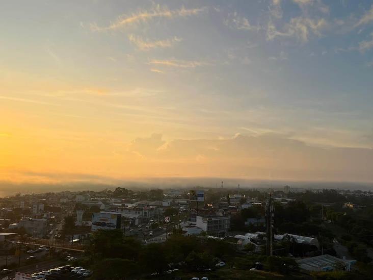 Este martes, buen clima en Veracruz previo a ingreso de frente frío