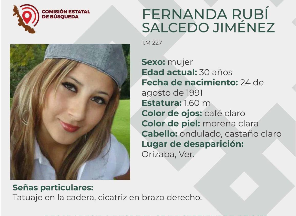 Continúa búsqueda de Fernanda Rubí, a casi 10 años de su desaparición