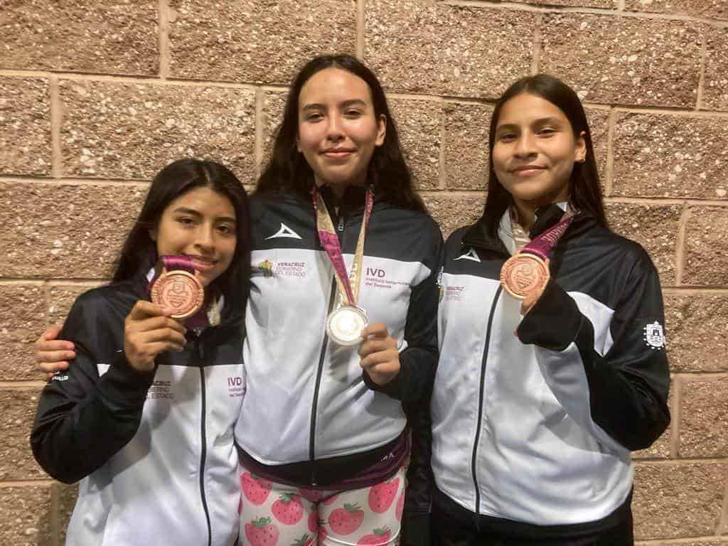 Aporta TKD medallas a Veracruz en Nacionales Conade 2022