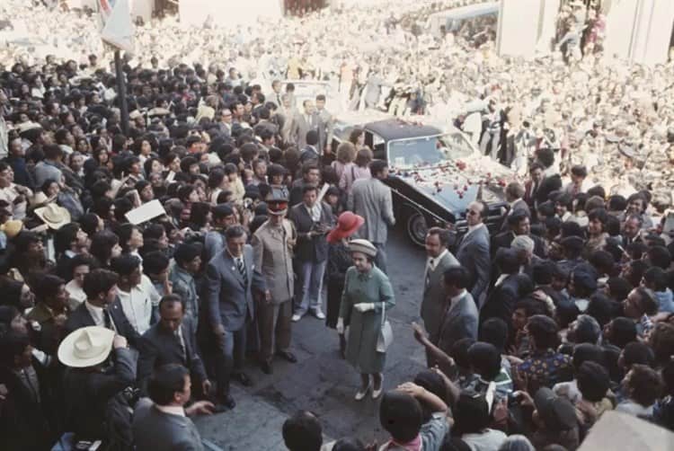 Así fue la visita de la reina Isabel II al Puerto de Veracruz