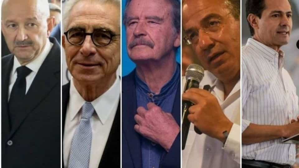 ¿Quiénes son los 5 expresidentes de México que aún viven?