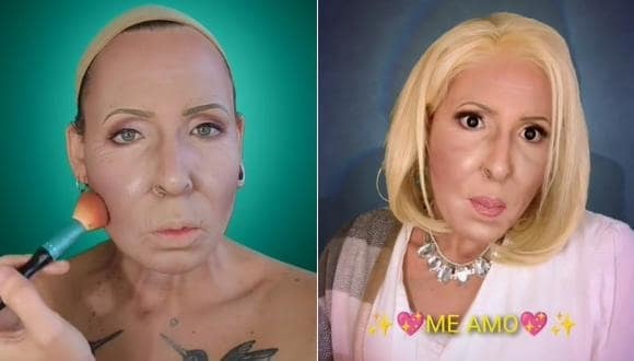 Experto en maquillaje se transforma en Laura Bozzo y logra resultado sorprendente