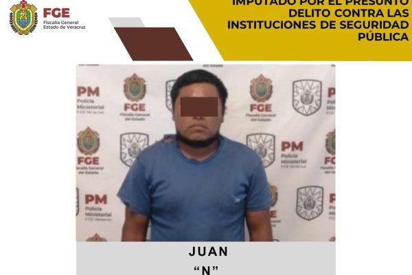 Dan prisión preventiva a hombre por presuntamente agredir a policías en Zontecomatlán