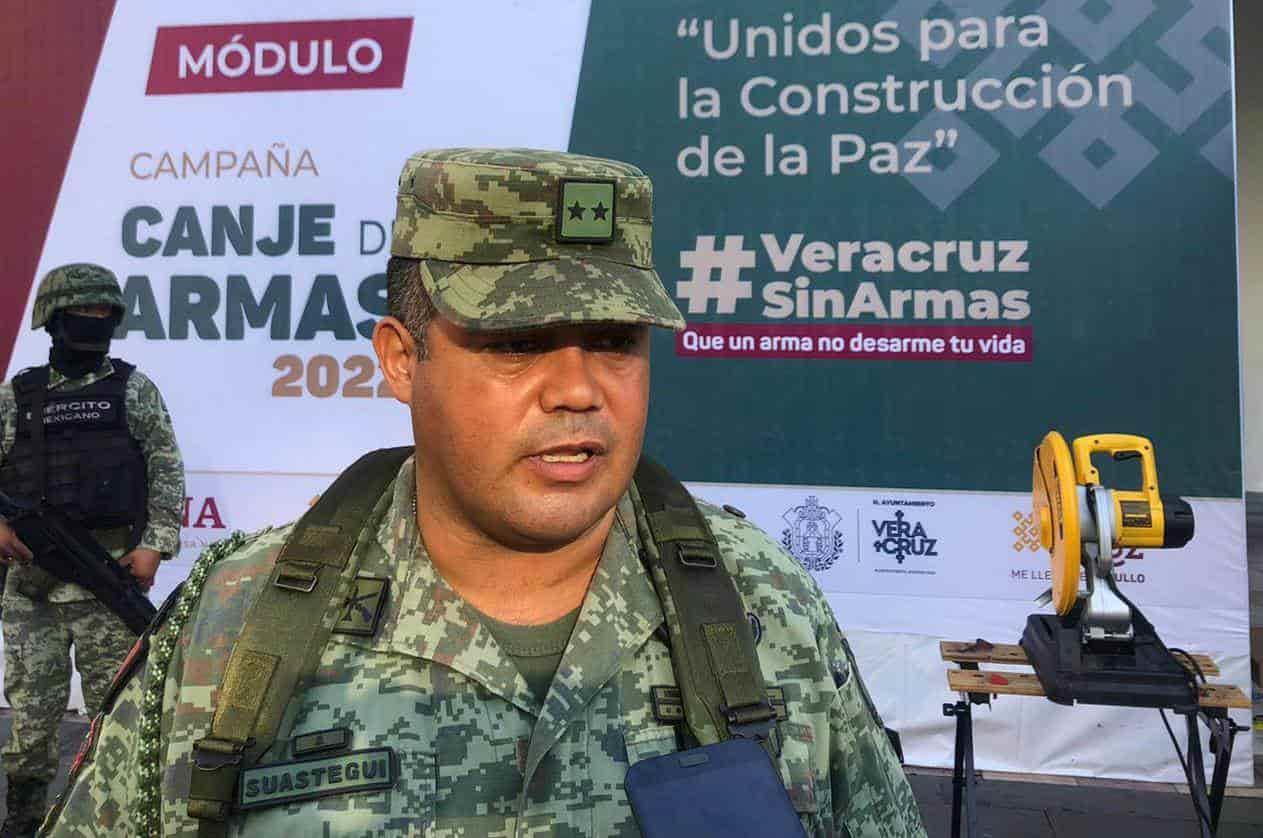 En Veracruz, anuncian Campaña de Canje de Armas 2022