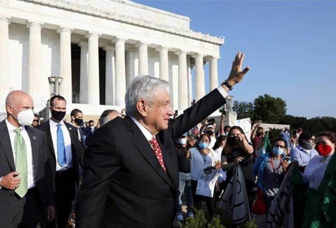 AMLO llega a Estados Unidos para encuentro bilateral con Joe Biden