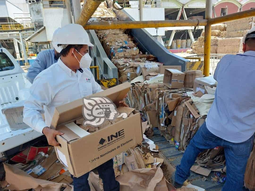 Destruyen en Oaxaca listas nominales utilizadas en el sur de Veracruz