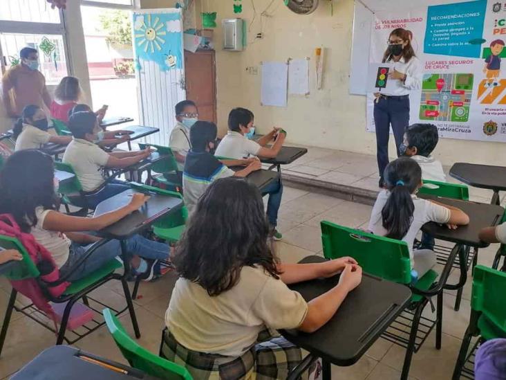 Cumple objetivo programa de Educación Vial Sustentable