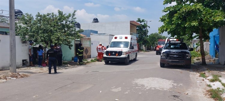 Dos lesionadas por flamazo en una casa del fraccionamiento Valle Alto en Veracruz