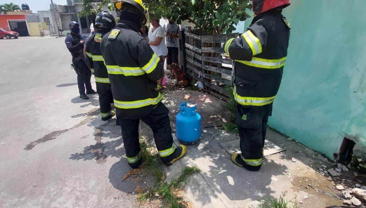 Dos lesionadas por flamazo en una casa del fraccionamiento Valle Alto en Veracruz