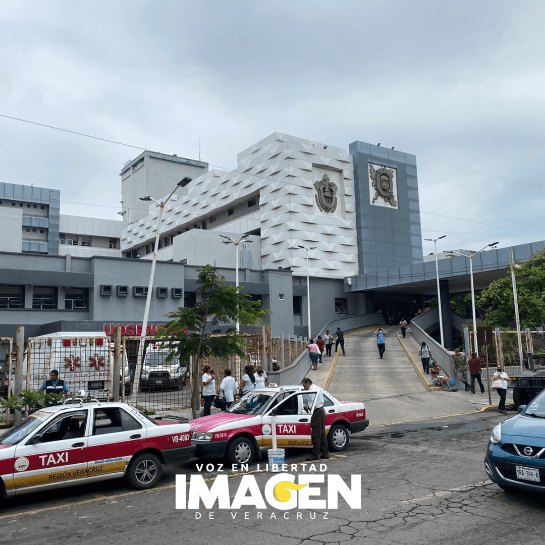 Sufren insoportable calor en el Hospital Regional de Alta Especialidad de Veracruz