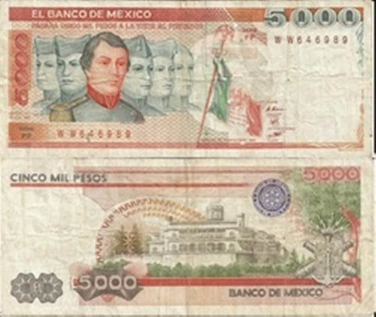 ¿Los recuerdas? 5 billetes mexicanos que ya no existen