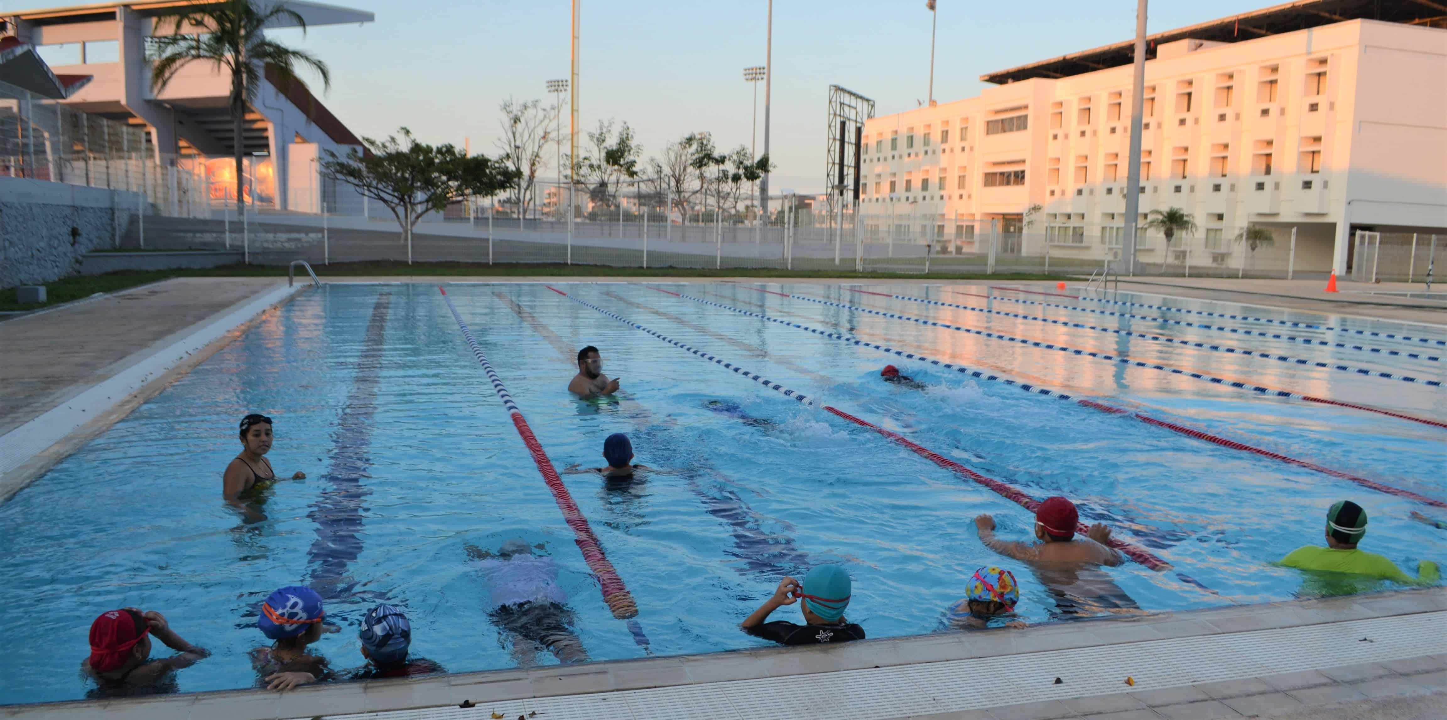 Anuncia IVD curso de verano acuático en Leyes de Reforma en Veracruz