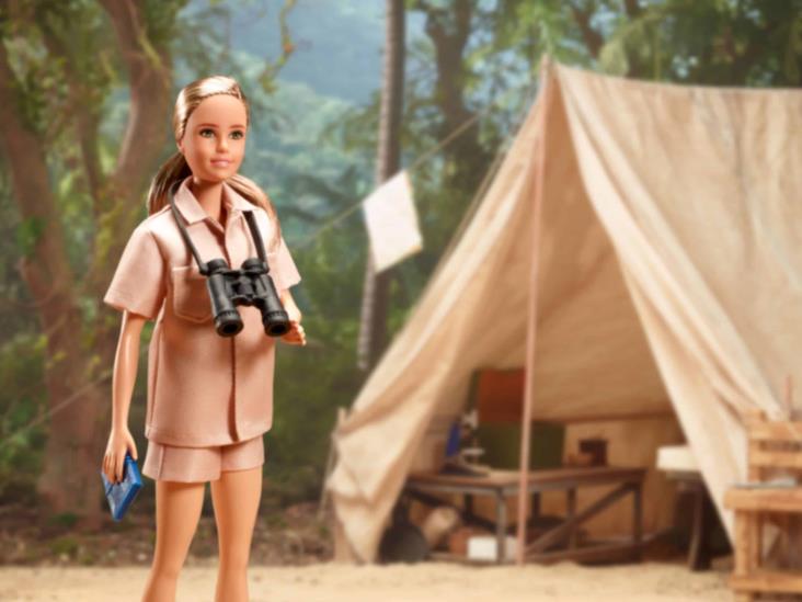 Barbie de Jane Goodall, creada con plástico rescatado del océano