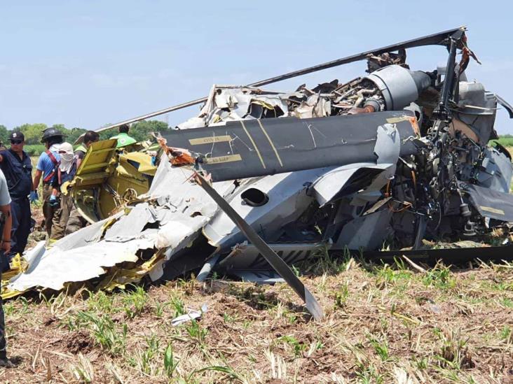 Confirma Marina caída de helicóptero en Sinaloa; 14 fallecidos (+Video)