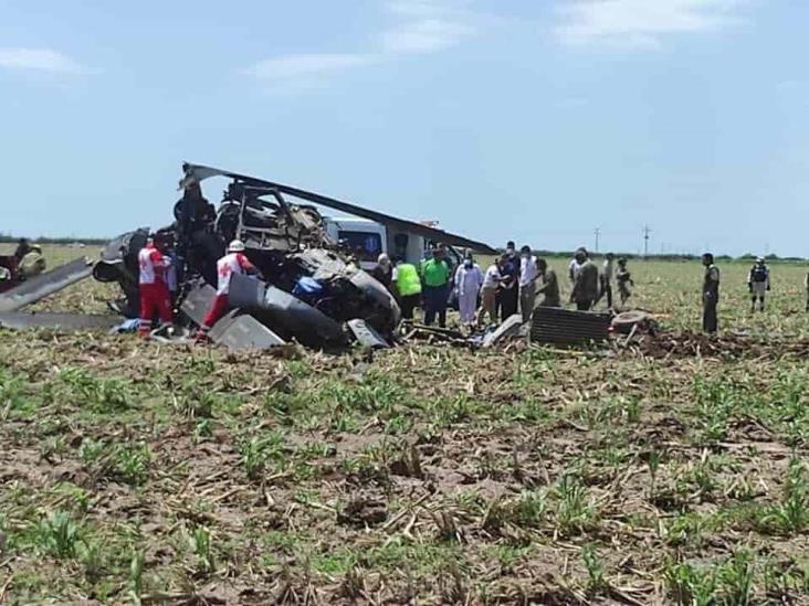 Confirma Marina caída de helicóptero en Sinaloa; 14 fallecidos (+Video)