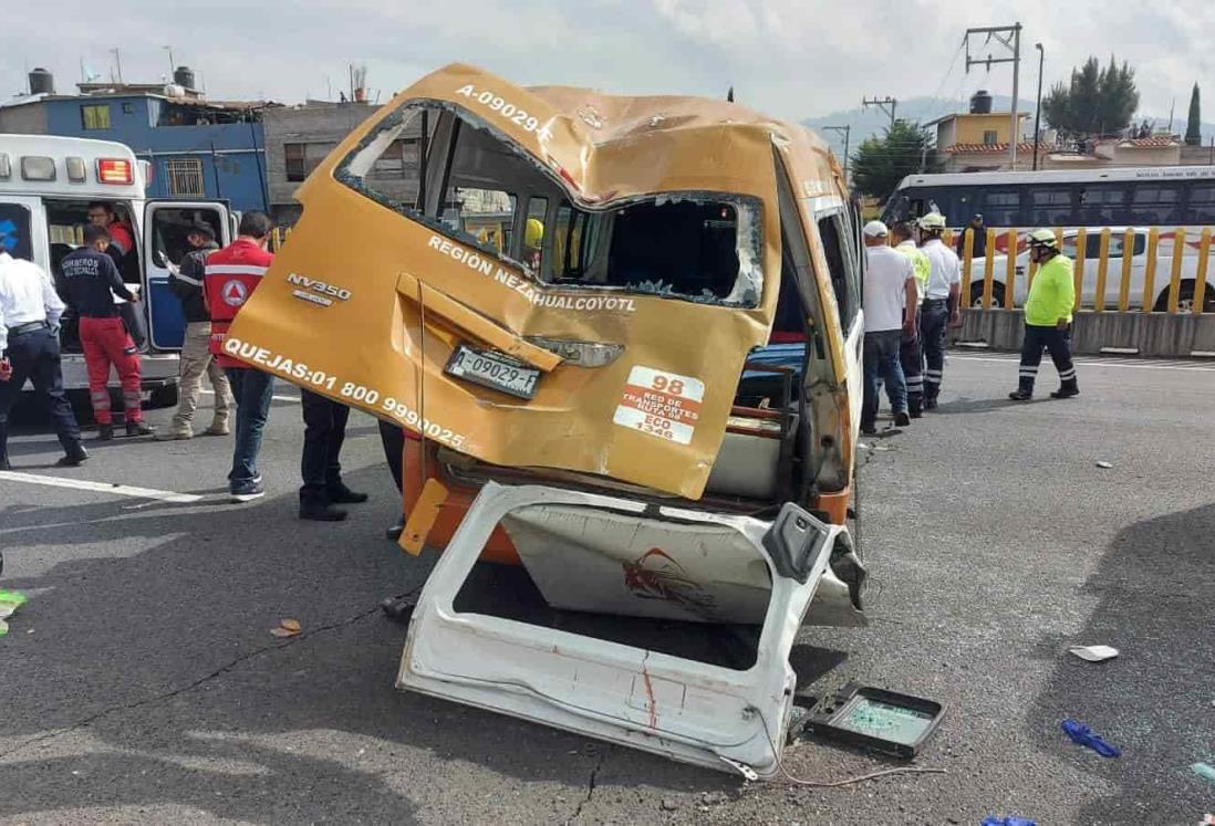 Un muerto y al menos 16 heridos tras volcadura en la México-Puebla (+Video)