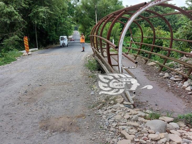 Prevén reparar este año puente Santa Cruz, de Misantla