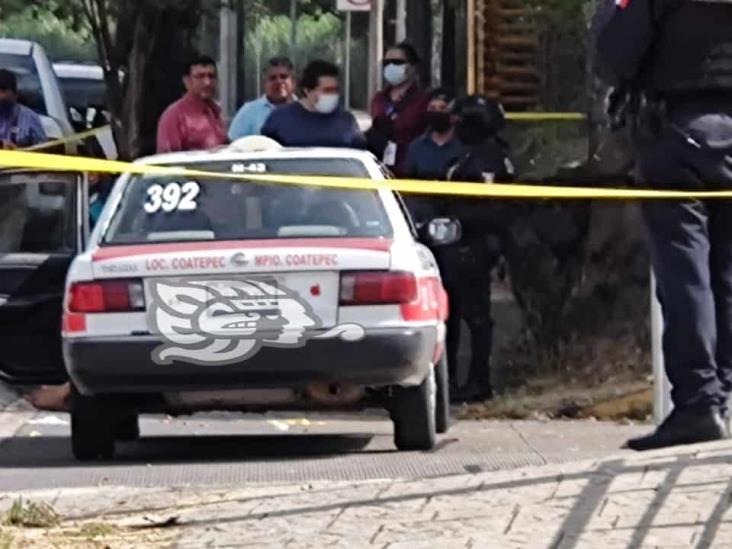 Sujeto fallece en un taxi cerca del velódromo de Xalapa