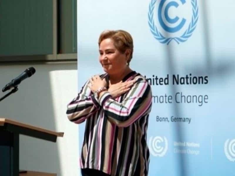 Mexicana Patricia Espinosa deja su cargo en ONU Clima