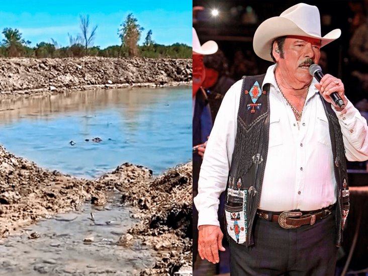 Conagua y autoridades de NL liberan dos presas en el rancho del cantante Lalo Mora