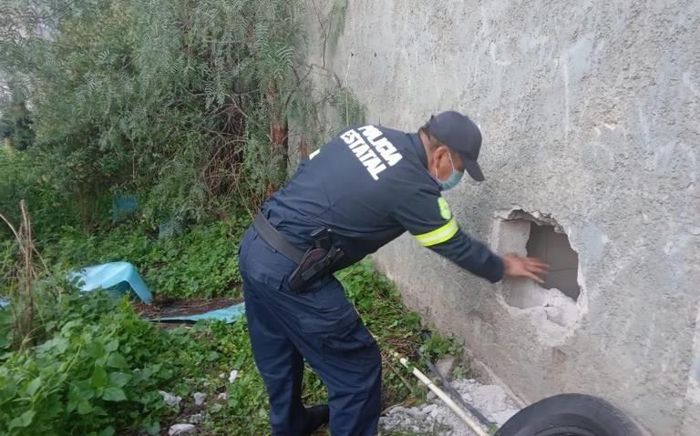 ¡De película! Ladrones hacen hueco en pared de un Oxxo para asaltarlo