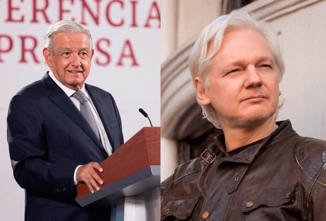 AMLO deja carta a Joe Biden para interceder por Julian Assange