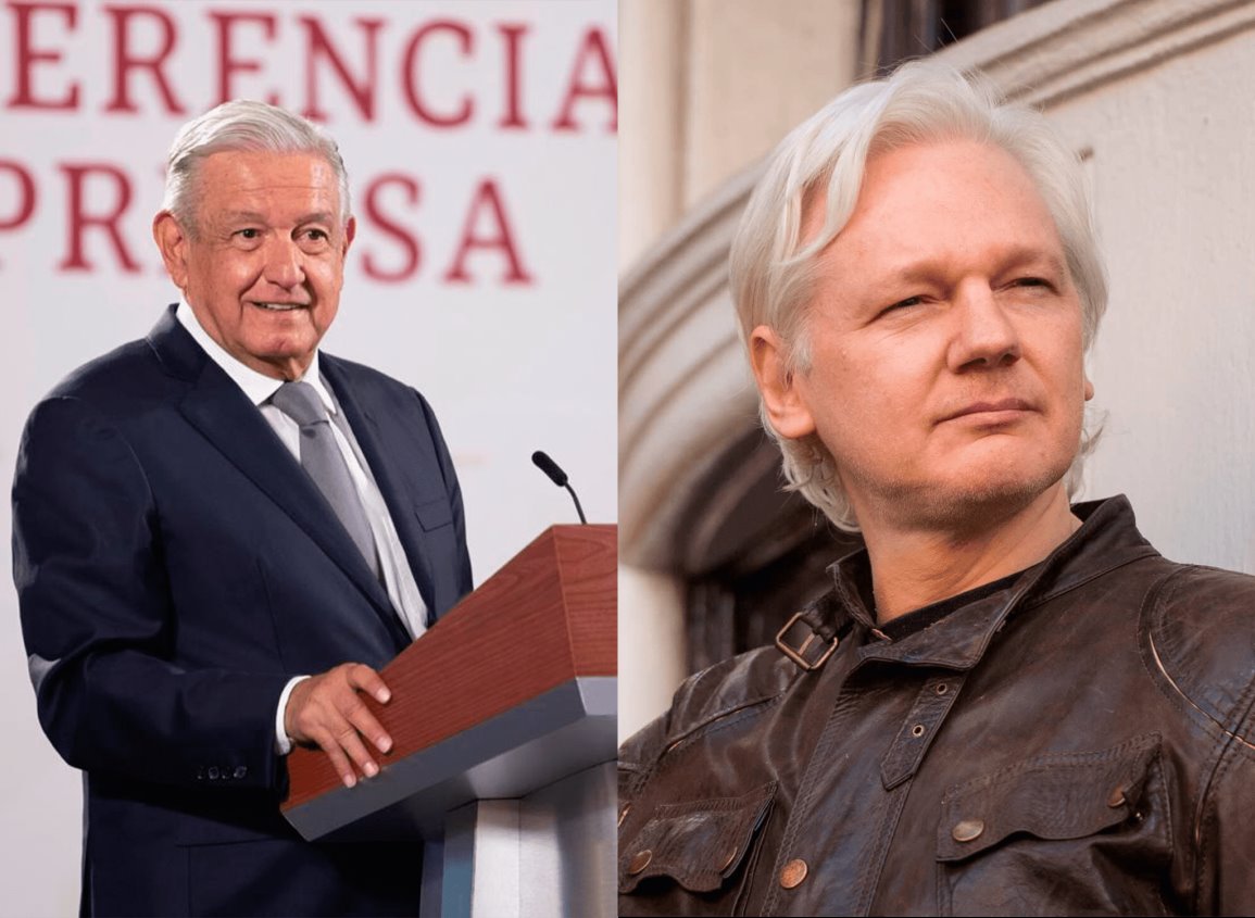 AMLO deja carta a Joe Biden para interceder por Julian Assange