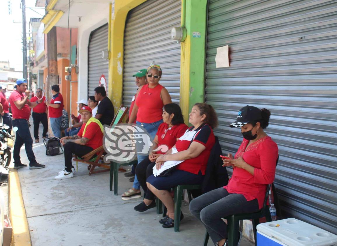 Personal de Agua Dulce se unió a paro nacional de telefonistas