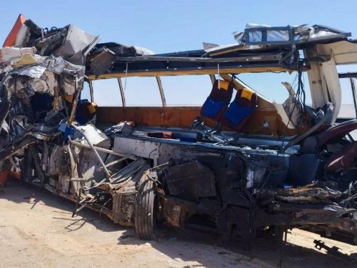 Accidente de autobús en Egipto deja al menos 23 muertos y 30 heridos