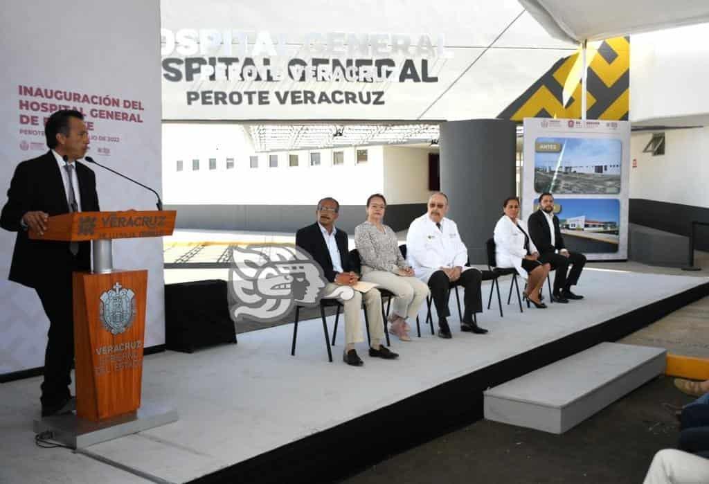 Con la 4T, récord en Salud en Veracruz; inauguran hospital de Perote (+Video)