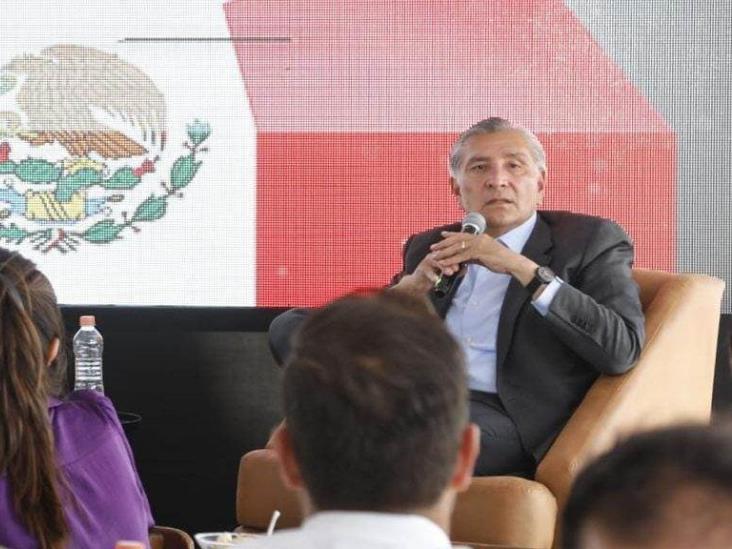 Confirman visita de Adán Augusto a Veracruz; pedirá a Congreso aprobar GN hasta 2028