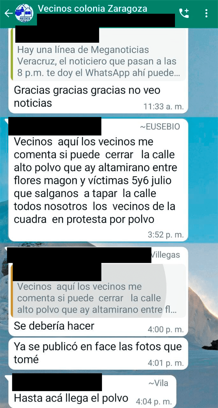 Vecinos de la colonia Zaragoza denuncian afectaciones por obras de Grupo MAS