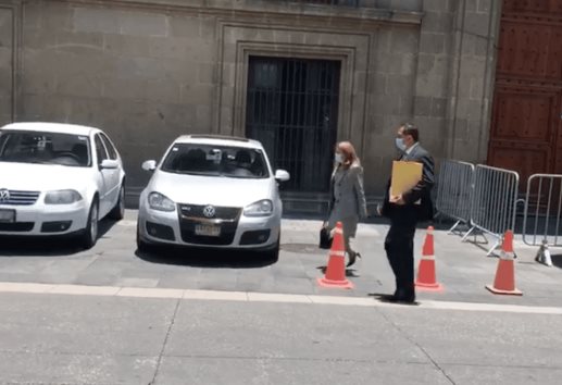 AMLO se reúne con la ministra de la Suprema Corte de Justicia, Loretta Ortiz