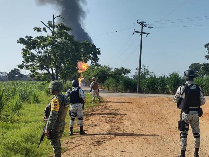 Toma clandestina causó incendio en Chacaltianguis; se atiende a heridos (+Video)